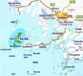 Houtskär - Skärgårdens karta
