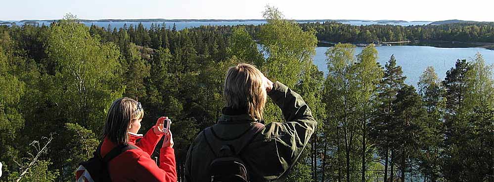 Utsikt över skärgårdshavet